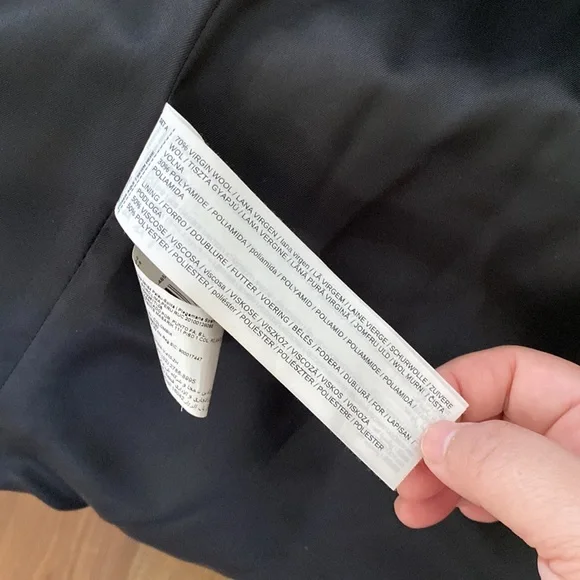 Mango black wool jacket - Picture 13 of 13